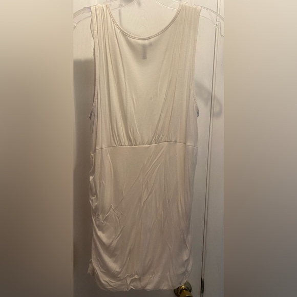 Maurices Lace Accent White Stretchy Tank Top - Picture 4 of 6